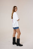 THRILLS ANARCHY IN PARADISE OVERSIZED TEE - DIRTY WHITE