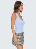 THRILLS ASTRA KNIT TANK - PLACID BLUE