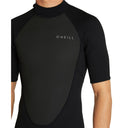 O'NEILL FACTOR BACK ZIP SHORT SLEEVE SPRING 2MM - BLK/BLK