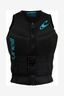 O'NEILL WOMENS REACTOR L50S VEST - BLACK OUT