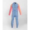 O'NEILL GIRLS TODDLER REACTOR BACKZIP FULL 2MM - DENIM BLUE