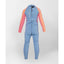 O'NEILL GIRLS TODDLER REACTOR BACKZIP FULL 2MM - DENIM BLUE