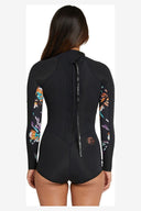 O'NEILL BAHIA BZ LS MID SPRING 2MM - BLACK / AUSTRALIANA MOUNT SURF SHOP