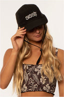 SISSTREVOLUTION BALBOA HAT - BLACK