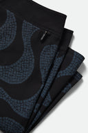 BRIXTON BLITZ BOARDSHORT 19" - BLACK/FUTURE GREY WARPED TILE