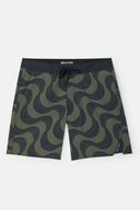 BRIXTON BLITZ BOARDSHORT 19" - DARK OLIVE/BLACK