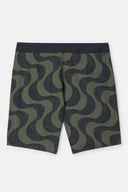 BRIXTON BLITZ BOARDSHORT 19" - DARK OLIVE/BLACK