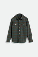 BRIXTON BOWERY FLANNEL - OCEAN