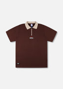 RIVVIA BRAIN TRUST POLO - BROWN