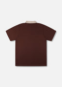 RIVVIA BRAIN TRUST POLO - BROWN