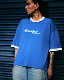 BREAKFAST SHIRTS JERSEY TEE - BLUE