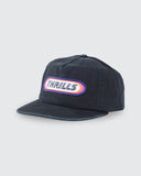 THRILLS BUILT TO WIN 5 PANEL CAP - BLACK