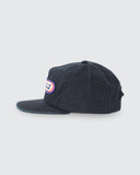 THRILLS BUILT TO WIN 5 PANEL CAP - BLACK