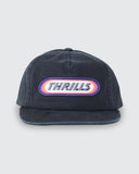 THRILLS BUILT TO WIN 5 PANEL CAP - BLACK