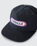THRILLS BUILT TO WIN 5 PANEL CAP - BLACK