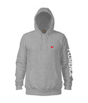 FLORENCE MARINE BURGEE HOODIE - HEATHER GREY