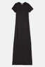 CAREFREE ORGANIC GD SLIM DRESS - BLACK