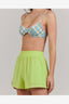 CHARLIE HOLIDAY CASEY SHORT - YELLOW GREEN