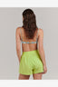 CHARLIE HOLIDAY CASEY SHORT - YELLOW GREEN