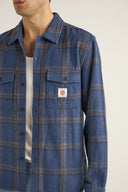 CHECK LS SHIRT - BLUE