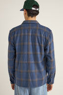CHECK LS SHIRT - BLUE