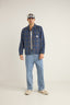 RHYTHM CHECK LS SHIRT - BLUE