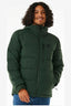 RIP CURL ANTI SERIES HI LOFT HOOD PUFFER - DEEP FOREST