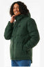 RIP CURL ANTI SERIES HI LOFT HOOD PUFFER - DEEP FOREST