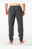 RIP CURL ANTI SERIES DEPARTED TRACKPANT - CHARCOAL MARLE