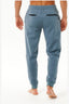 RIP CURL ANTI SERIES DEPARTED TRACKPANT - MINERAL BLUE
