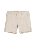 CRITICAL SLIDE CRUISER LINEN SHORT - ECRU