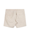 CRITICAL SLIDE CRUISER LINEN SHORT - ECRU