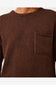 RIP CURL NEPS CREW - CHOCOLATE