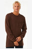 RIP CURL NEPS CREW - CHOCOLATE