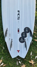 TOLHURST X HARLEY INGLEBY HIBT 3+3 - THUNDERBOLT RED - 6'6" in WHITE