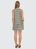 THRILLS DESERT REVERB AVERY MINI DRESS - DUSTY BLUE