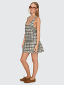 THRILLS DESERT REVERB AVERY MINI DRESS - DUSTY BLUE