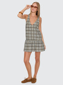 THRILLS DESERT REVERB AVERY MINI DRESS - DUSTY BLUE