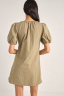 DESI MINI DRESS - SAGE