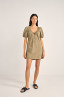 DESI MINI DRESS - SAGE