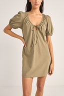 DESI MINI DRESS - SAGE