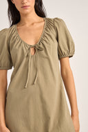 DESI MINI DRESS - SAGE