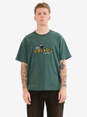 DONT GET CAUGHT TEE - BISTRO GREEN