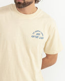 RHYTHM DOWN UNDER SLUB SS T-SHIRT - CREAM