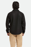BRIXTON DURHAM FELTED STRETCH JKT - BLACK