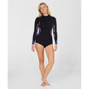 O'NEILL BAHIA BACK ZIP LONG SLEEVE MID SPRING 2MM - TROPIC TEXTA