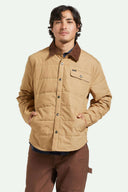 BRIXTON CASS JACKET - TIGER'S EYE