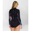 O'NEILL BAHIA BACK ZIP LONG SLEEVE MID SPRING 2MM - TROPIC TEXTA