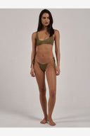 THRILLS FEEDBACK MICRO STRING BIKINI BOTTOM - ANTIQUE MOSS