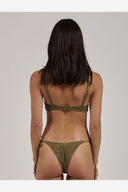 THRILLS FEEDBACK MICRO STRING BIKINI BOTTOM - ANTIQUE MOSS
